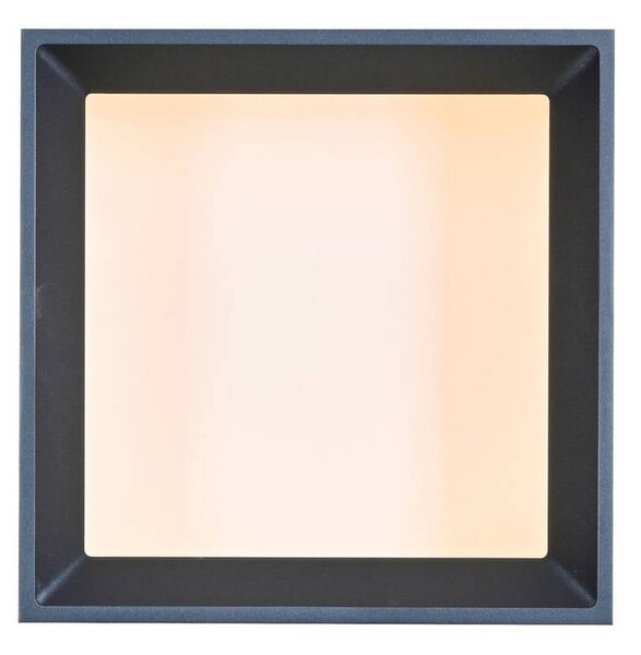 PURE Lampa sufitowa Manhatten, możliwość ściemniania, aluminiowy / szary / cynkowy, przedpokój, aluminium, nowoczesny
