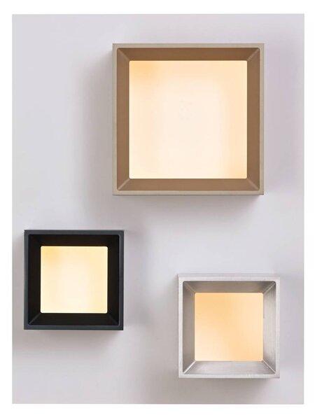 PURE Lampa sufitowa Manhatten, możliwość ściemniania, multikolor, przedpokój, aluminium, nowoczesny