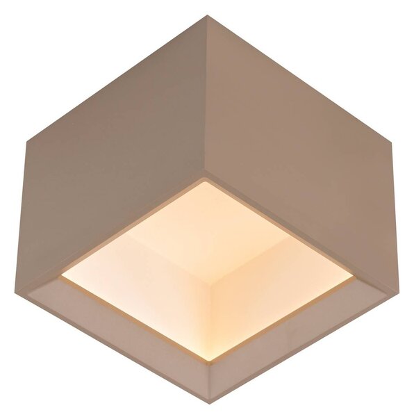 PURE Lampa sufitowa Manhatten, możliwość ściemniania, brązowy / mosiężny, przedpokój, aluminium, nowoczesny