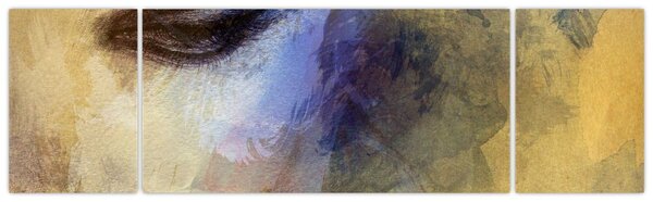 Obraz - Portret kobiety, rysunek (170x50 cm)