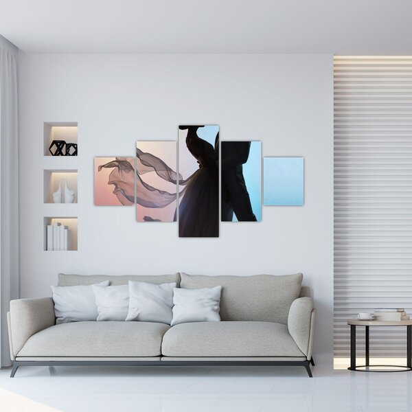 Obraz - Tańcząca para (125x70 cm)
