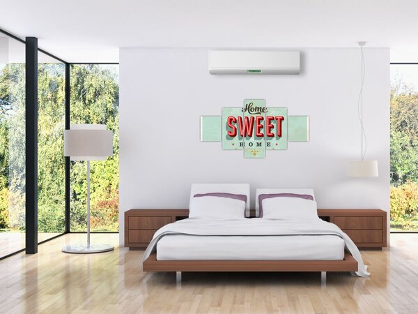 Obraz - Home sweet home (125x70 cm)
