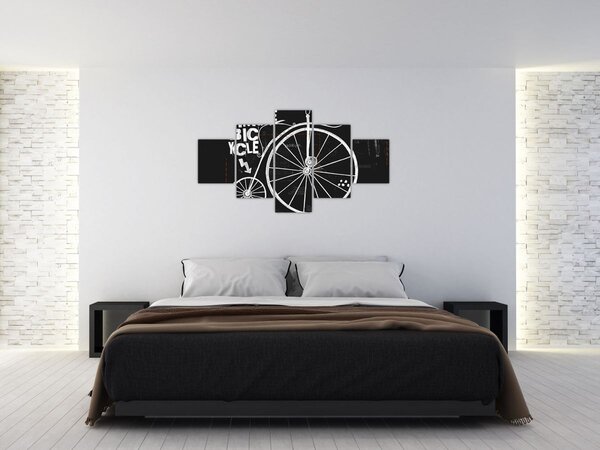Obraz - Welocyped (125x70 cm)