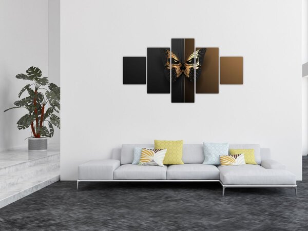 Obraz - Motyl śmierci (125x70 cm)