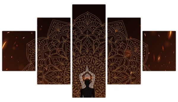 Obraz - Medytacja (125x70 cm)