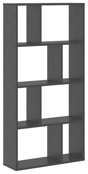 Szafka na książki czarny dąb 60 x 20 x 102,5 cm