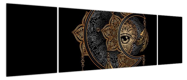 Obraz - Magiczne oko (170x50 cm)