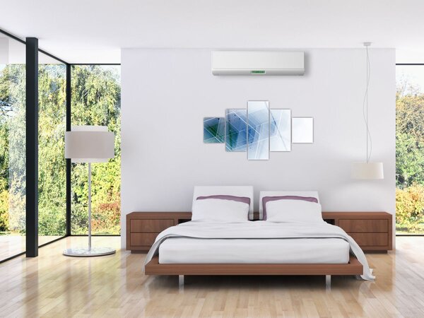 Obraz - Kształty geometryczne (125x70 cm)