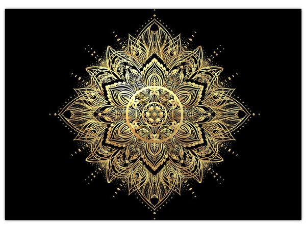 Obraz - Mandala bogactwa (70x50 cm)