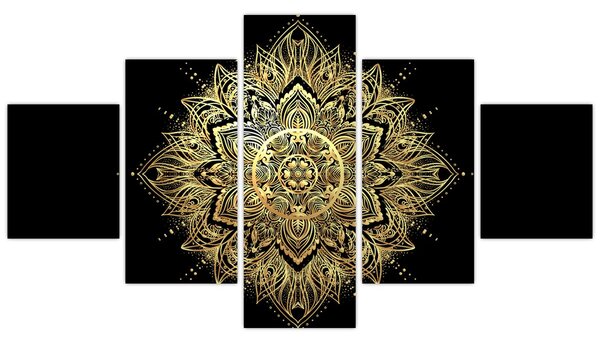 Obraz - Mandala bogactwa (125x70 cm)