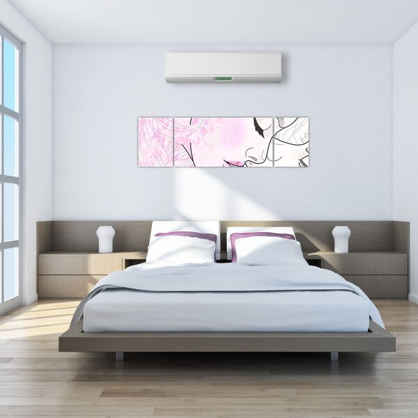 Obraz - Pocałunek (170x50 cm)