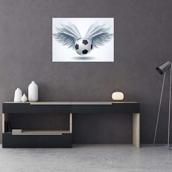 Obraz - Balon ze skrzydłami (70x50 cm)