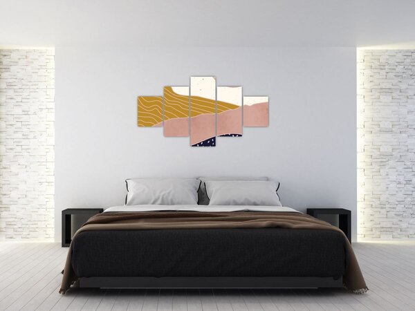 Obraz - Wschód słońca (125x70 cm)