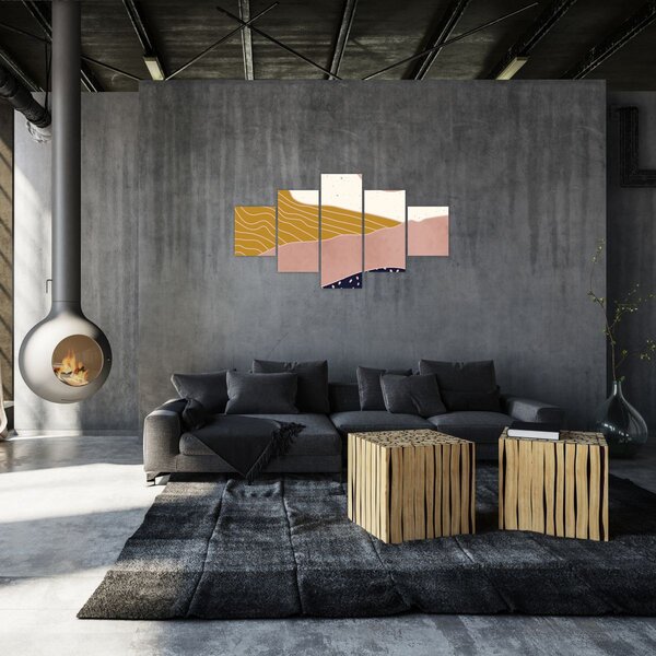 Obraz - Wschód słońca (125x70 cm)