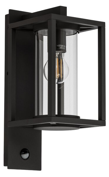 Zewnętrzna Lampa Lucande, Ferda, ściemnialny, czarny, taras, aluminium, nowoczesny