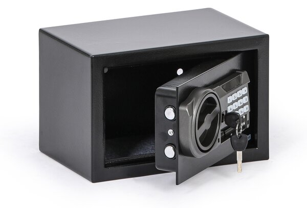 Sejf meblowy z zamkiem elektronicznym i wyświetlaczem LCD, 200 x 310 x 200 mm