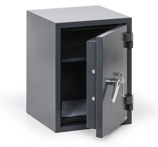 Ognioodporny sejf meblowy z zamkiem kluczowym, klasa S2, 580 x 440 x 435 mm