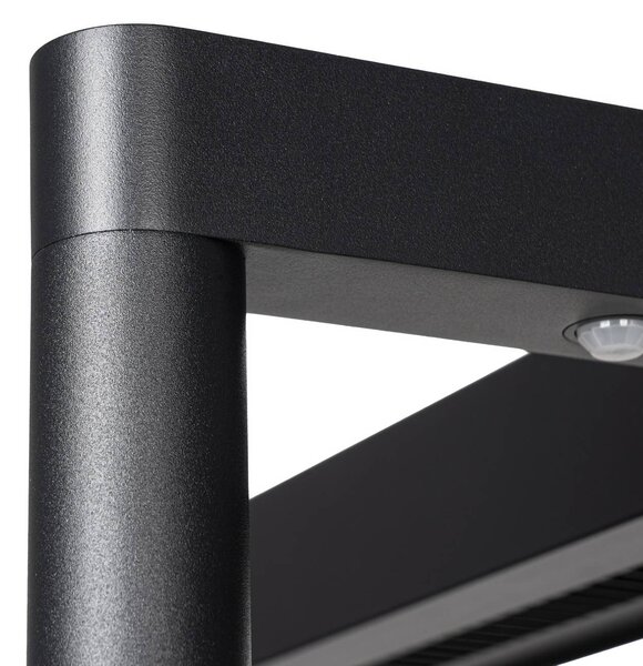 Lampka z klipsem Shax Arcchio, możliwość ściemniania, czarny, biuro, metal, nowoczesny