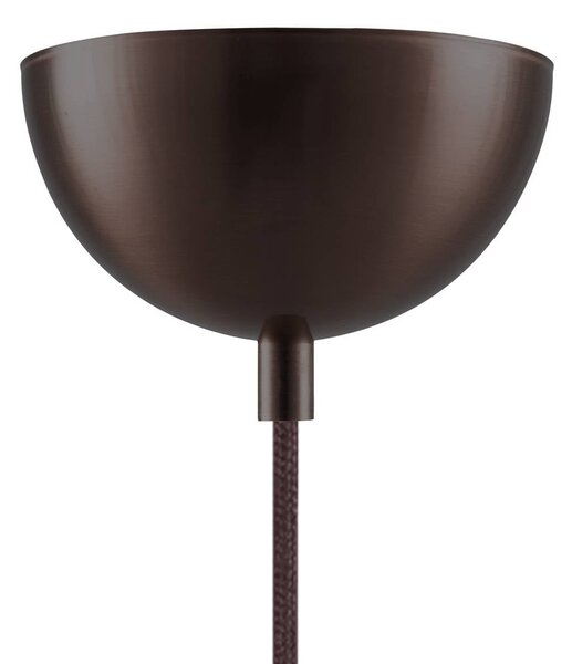 Globen Lighting Lampa wisząca szklana Bello, możliwość ściemniania, biały / opal, salon / jadalnia, szkło, skandynawski