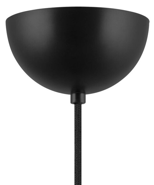 Globen Lighting Lampa wisząca Lou Bouclé 5, możliwość ściemniania, biały / opal, salon / jadalnia, tkanina / materiał / jedwab, design