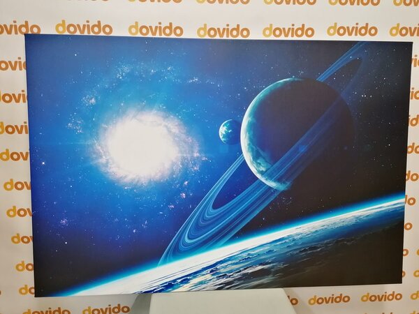 Obraz planeta w kosmosie
