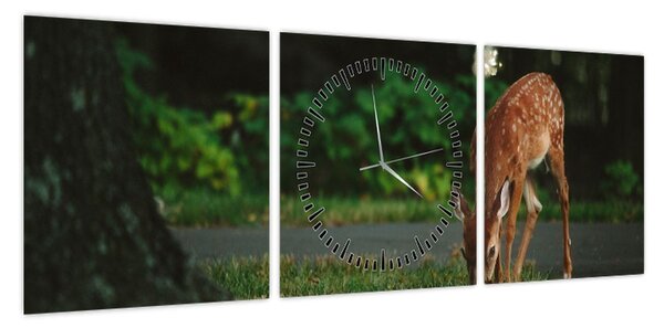 Wizerunek jelonka (z zegarem) (90x30 cm)