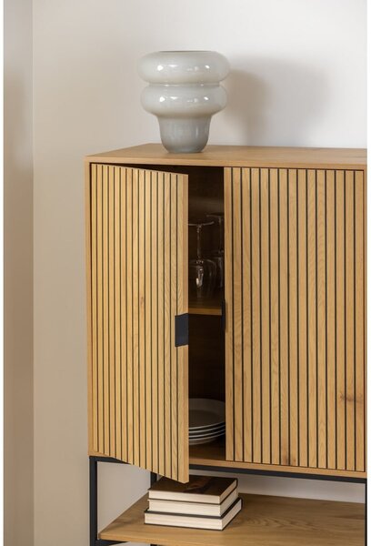 Szafka w dekorze dębu 80x140 cm Jaipur – Actona