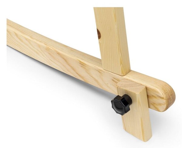 Biało-naturalna kołyska Hier – Kalune Design