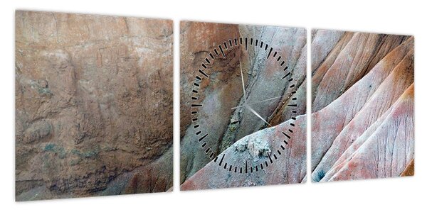 Obraz skał, Bryce Canyon (z zegarem) (90x30 cm)