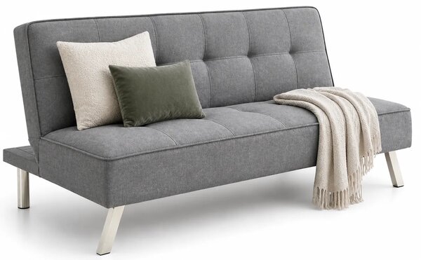 Popielata 3-osobowa sofa rozkładana Z5-N51