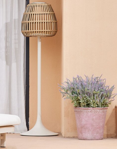 Lampa ogrodowa stojąca, solarna Malta, meble ogrodowe