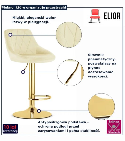 Hoker welurowy w stylu glamour E4-R73