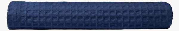 Ręcznik do rąk z bawełny o strukturze plastra miodu Midnight Blue