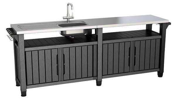 Kuchnia ogrodowa 237x52 cm Unity – Keter