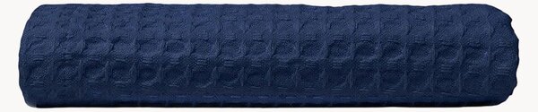 Ręcznik gościnny z bawełny o strukturze plastra miodu Midnight Blue