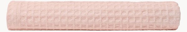 Ręcznik do rąk z bawełny o strukturze plastra miodu Cherry Pink