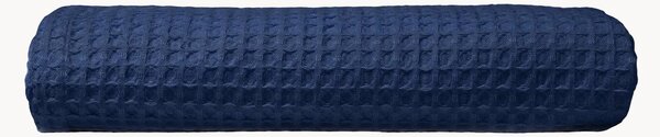 Ręcznik kąpielowy z bawełny o strukturze plastra miodu Midnight Blue