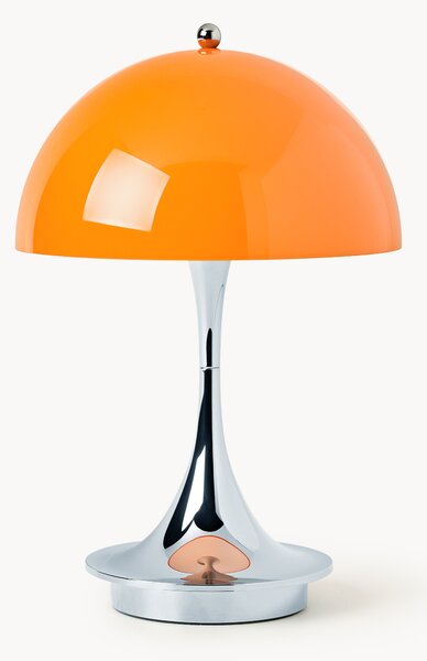 Mała mobilna lampa stołowa LED Panthella 160, projekt Verner Panton