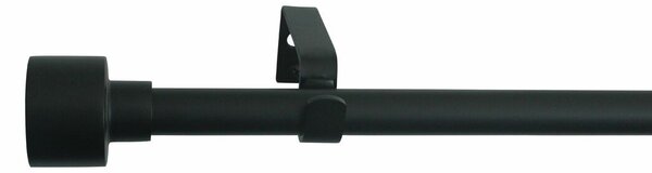 Karnisz teleskopowy Duplo 160-300 cm czarny mat 16/19 mm Inspire