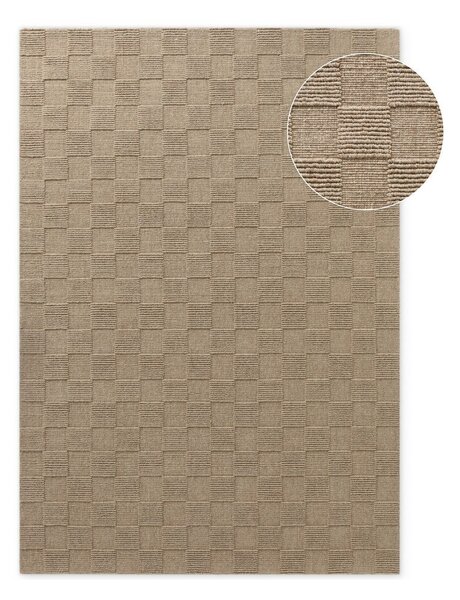 Brązowy wełniany dywan tkany ręcznie 120x170 cm Scala – Villeroy&Boch