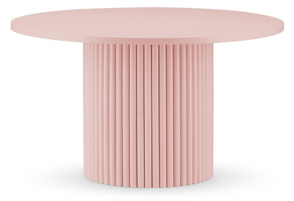 Stolik kawowy okrągły - Pink Gravura