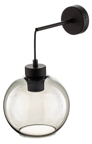Kinkiet Cubus TK Lighting, możliwość ściemniania, przezroczysty / transparentny, salon / jadalnia, szkło, nowoczesny