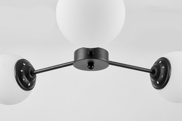 NOWOCZESNA LAMPA WISZĄCA CZARNA FINO RING W3