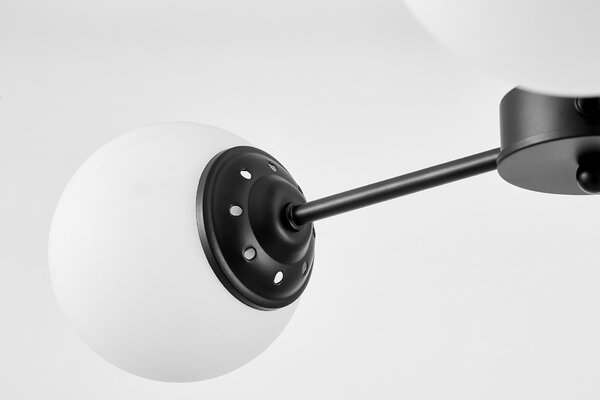 NOWOCZESNA LAMPA WISZĄCA CZARNA FINO RING W3