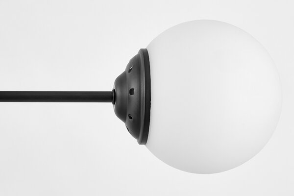 NOWOCZESNA LAMPA WISZĄCA CZARNA FINO RING W3