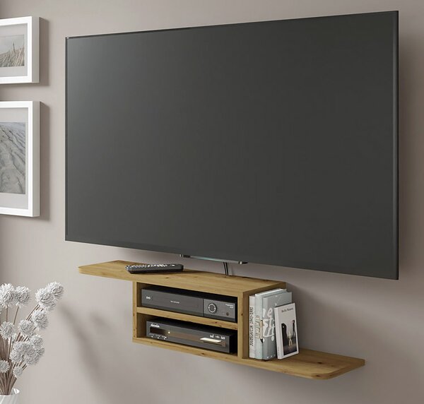 Wisząca Półka Pod Telewizor Dąb Artisan P1-C32