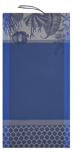 Ręcznik plażowy Le Jacquard Français Recifs Niebieski