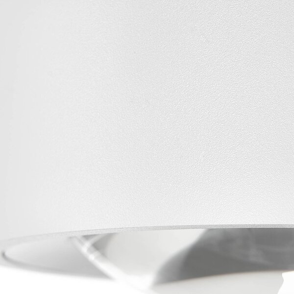 Lampa sufitowa LED Rotari Arcchio, możliwość ściemniania, biały / opal, salon / jadalnia, aluminium, nowoczesny