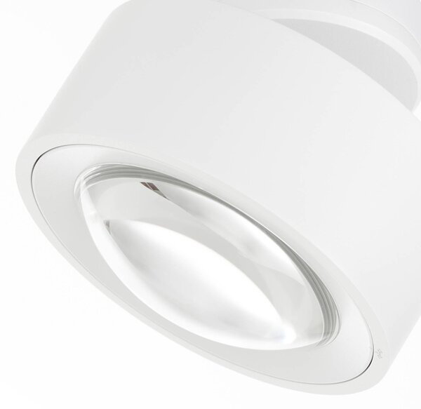 Lampa sufitowa LED Rotari Arcchio, możliwość ściemniania, biały / opal, salon / jadalnia, aluminium, nowoczesny