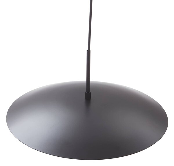 Lampa wisząca Tiama Lindby, czarny, salon / jadalnia, metal, nowoczesny